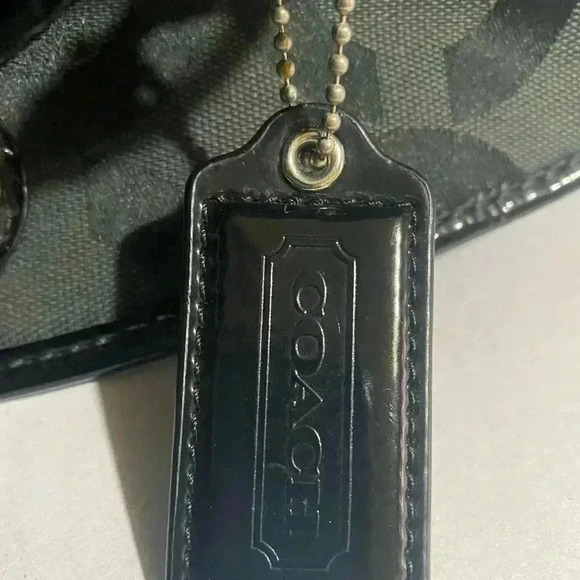 Coach CC signature print canvas logo satchel handbag - Picture 8 of 12